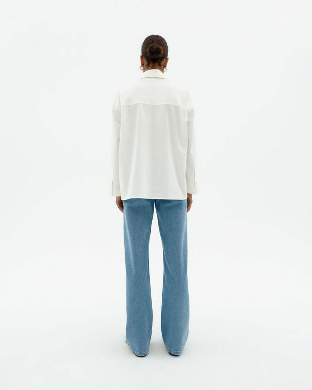 Marcelle Blouse White