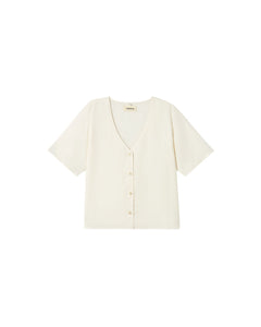 Libelula Hemp Blouse Snow White