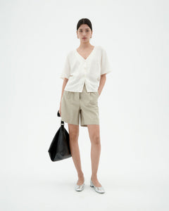 Libelula Hemp Blouse Snow White