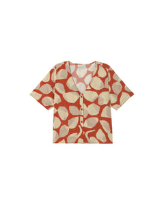 Libelula Blouse Multicolor Leaf
