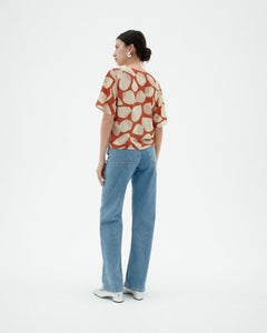 Libelula Blouse Multicolor Leaf