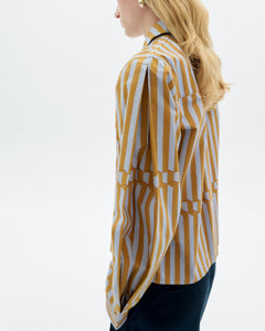 Esqué Duna Blouse Striped Poplin