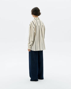 Juana Blouse Black Stripes White