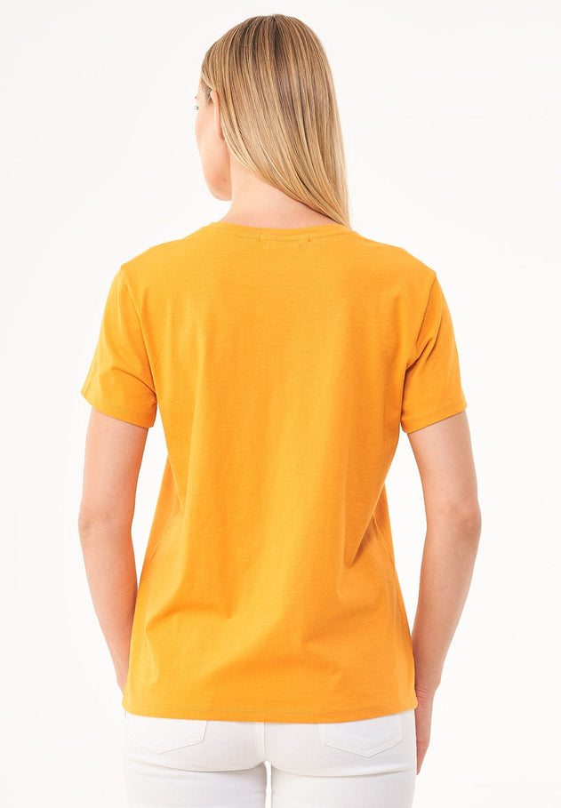 Women's Basic V-Neck T-Shirt Mango