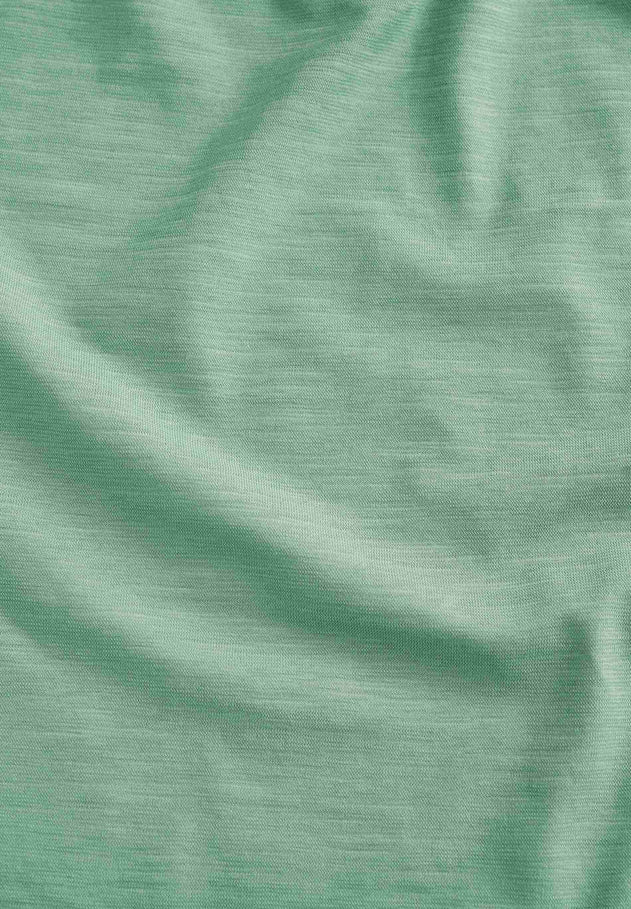 Women's Basic V-Neck T-Shirt Matcha Green