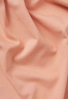 Women's Basic V-Neck T-Shirt Peach
