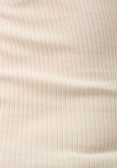 Women's Long Sleeved Cotton Turtleneck Stone