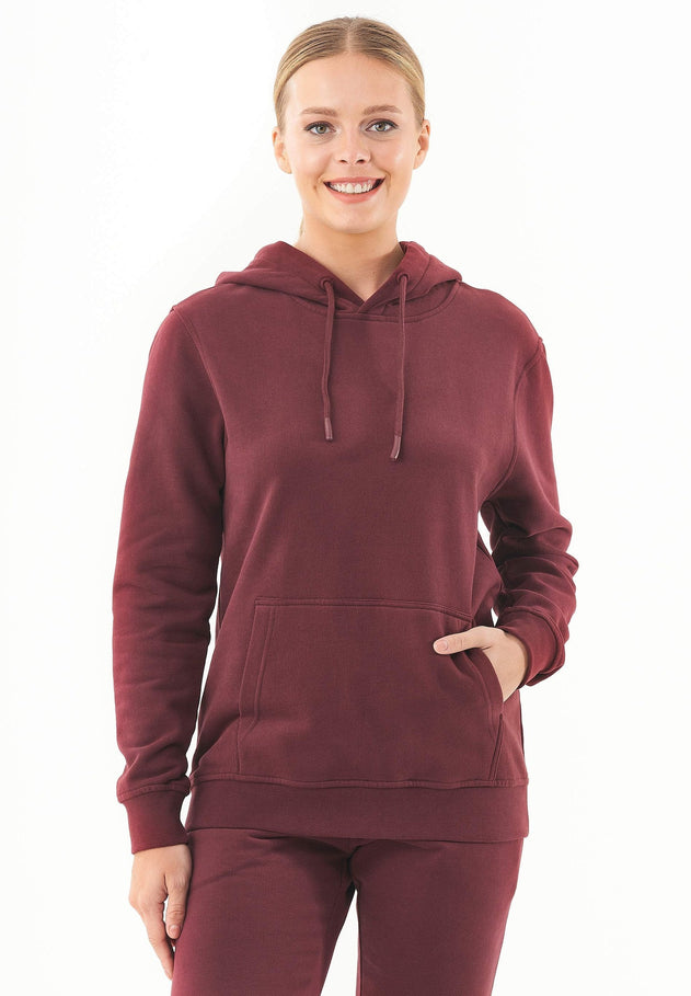 Naisten Basic Soft Touch Huppari Bordeaux