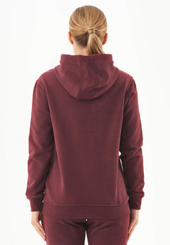 Naisten Basic Soft Touch Huppari Bordeaux