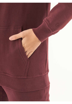 Naisten Basic Soft Touch Huppari Bordeaux