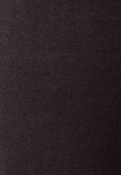 Women's Round Neck Organic Cotton Knit Black