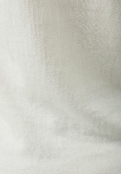 Women's Round Neck Organic Cotton Knit Off White