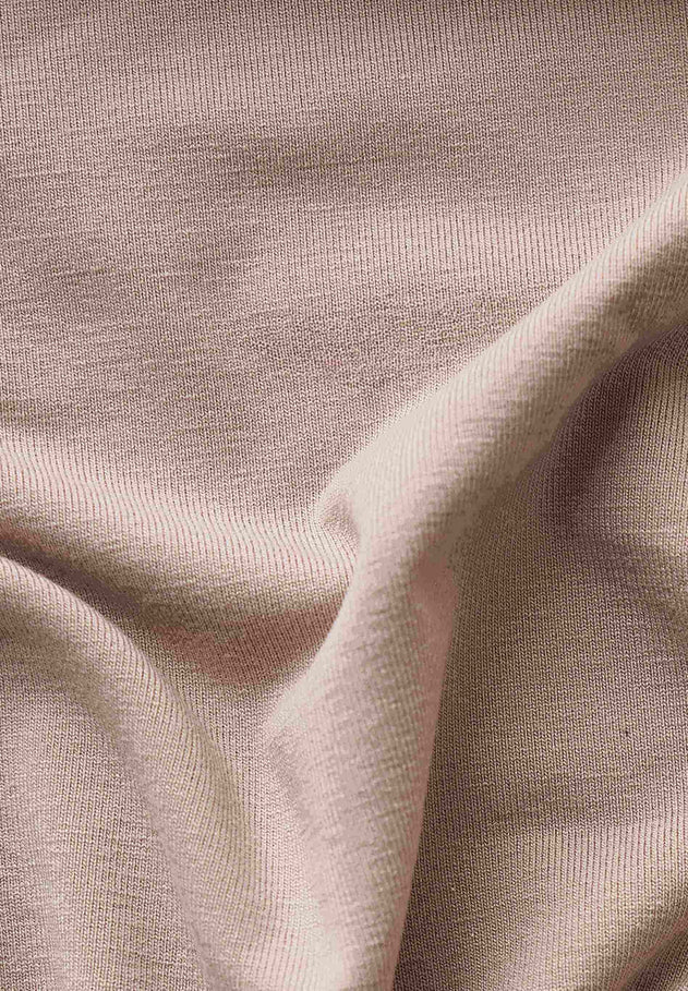 Women's Turtleneck Long-Sleeve Top Beige