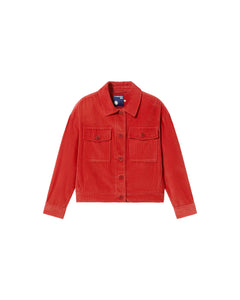 Frans Corduroy Jacket Red