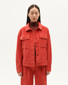 Frans Corduroy Jacket Red