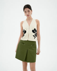 Robbie Knit Vest Marygold