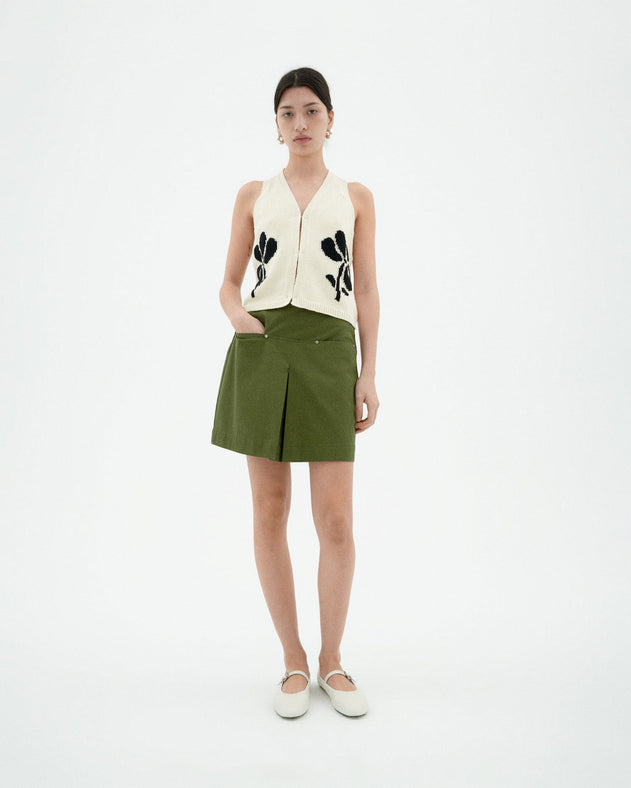 Robbie Knit Vest Marygold