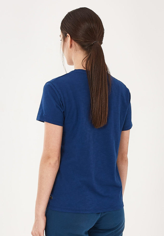 Basic V-Neck T-Shirt Navy
