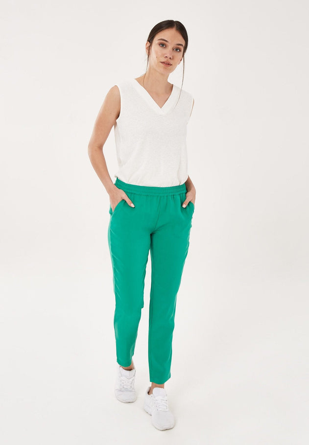 Women's Tencel™ Lyocell Pants Emerald