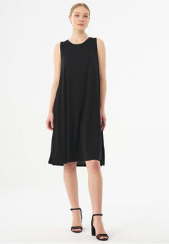 Sleeveless REPREVE® Blend Dress Black
