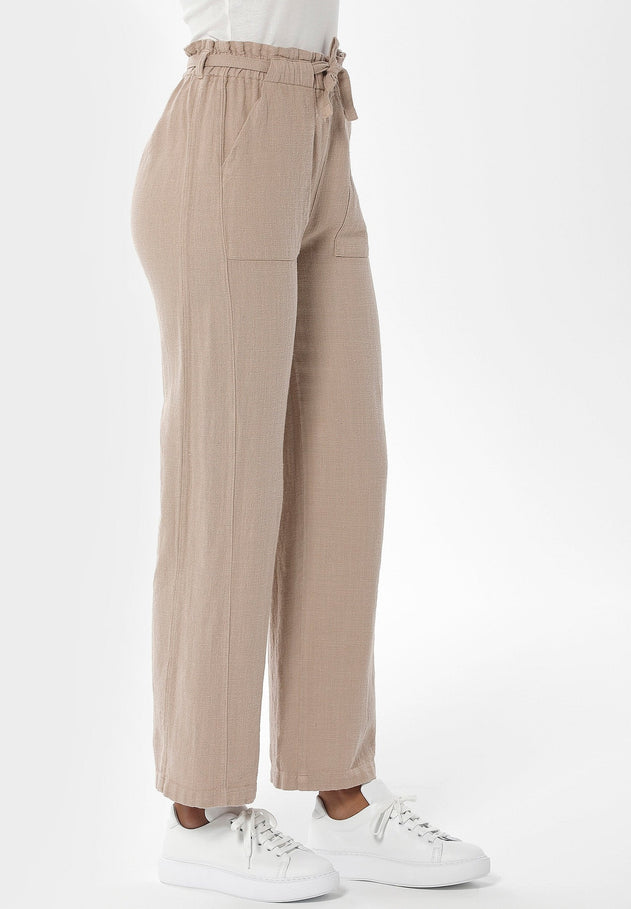 Garment Dyed Pants Beige