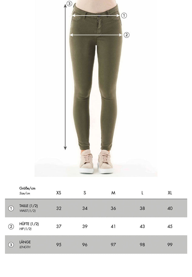 Organication size chart WOR14345