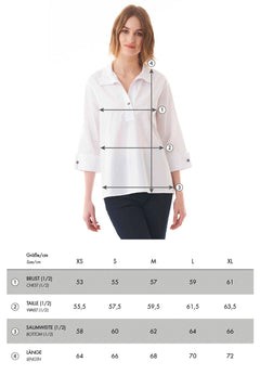 WOR14350 size chart