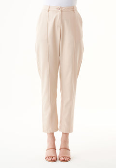 Lyocell Blend Stretch Gabardine Pants Abby Stone