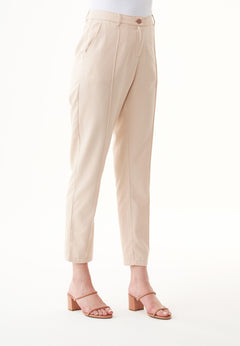 Lyocell Blend Stretch Gabardine Pants Abby Stone