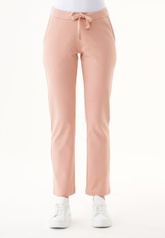 Heavy Stretch Interlock Sweatpants Dusty Blush