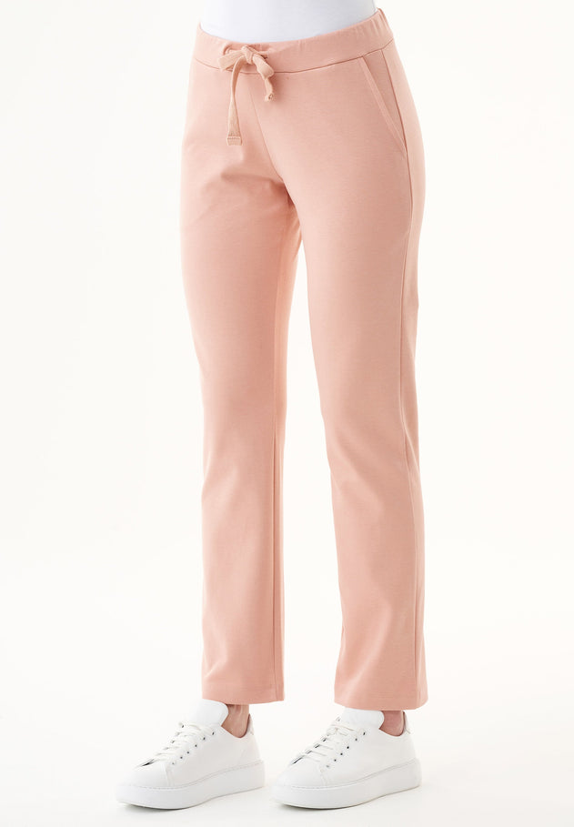 Heavy Stretch Interlock Sweatpants Dusty Blush