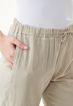 Organic Cotton Culottes Green Tint