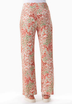 Floral Pattern Jersey Pants Bloom Baby