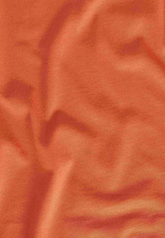 Modaalisekoite Pyöreä Kaula-aukko T-paita Dusty Orange