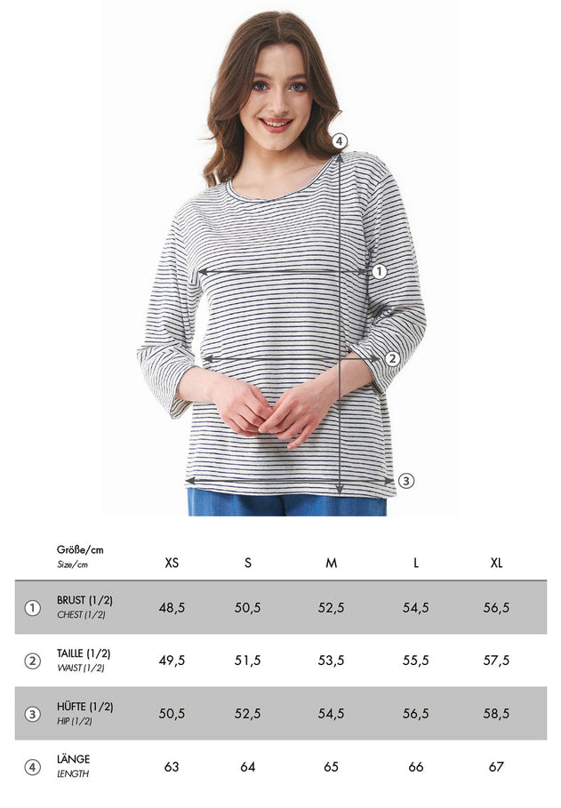 WOR17226 size chart