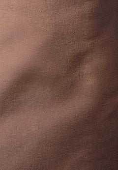 Brushed Organic Cotton Skirt Cocoa Brown