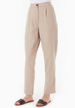 Linen Blend Pants Sand