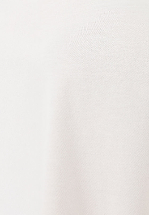 Laser-Cut Embroidery T-Shirt Off-White