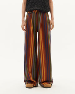 Pat Multicolor Striped Pants