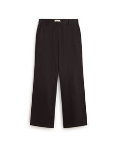 Hermione Straight Pants Black