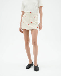 Kimmy Mini Skirt Sol White