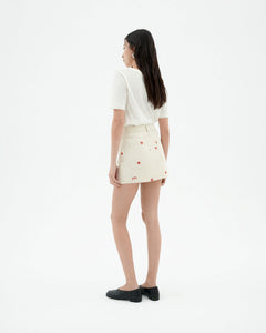 Kimmy Mini Skirt Sol White