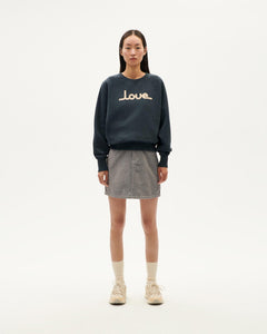 Bonnie Sweatshirt Graphite Love