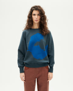 Bonnie Sweatshirt Graphite Flower