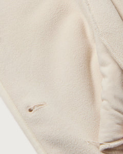 Jay Fleece Vest Ivory