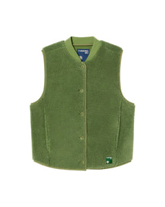 Jay Fleece Vest Green