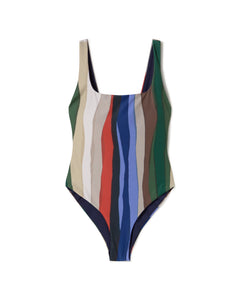 Amalfi Swimsuit River Stripes Multicolor