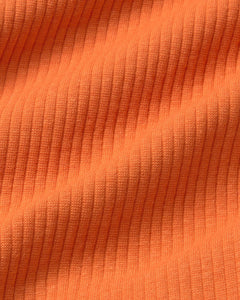 Aine Turtleneck Top Orange Hemp