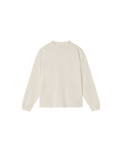 Freire Hemp Thick Long Sleeve T-Shirt White
