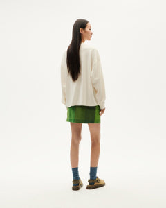 Freire Hemp Thick Long Sleeve T-Shirt White